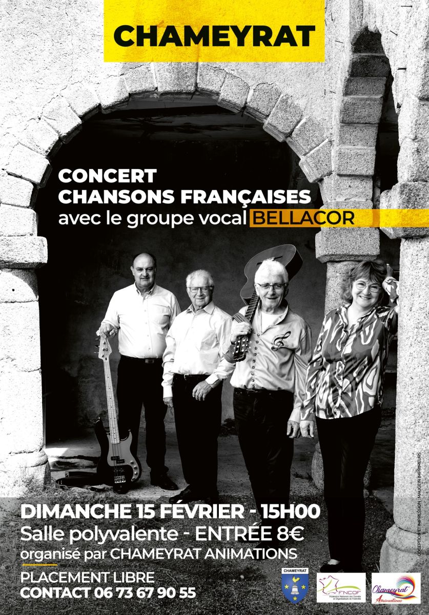 Concert : Chansons françaises avec le Groupe v ...