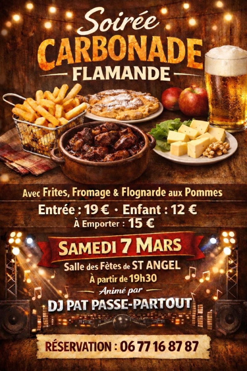 Soirée carbonade flamande
