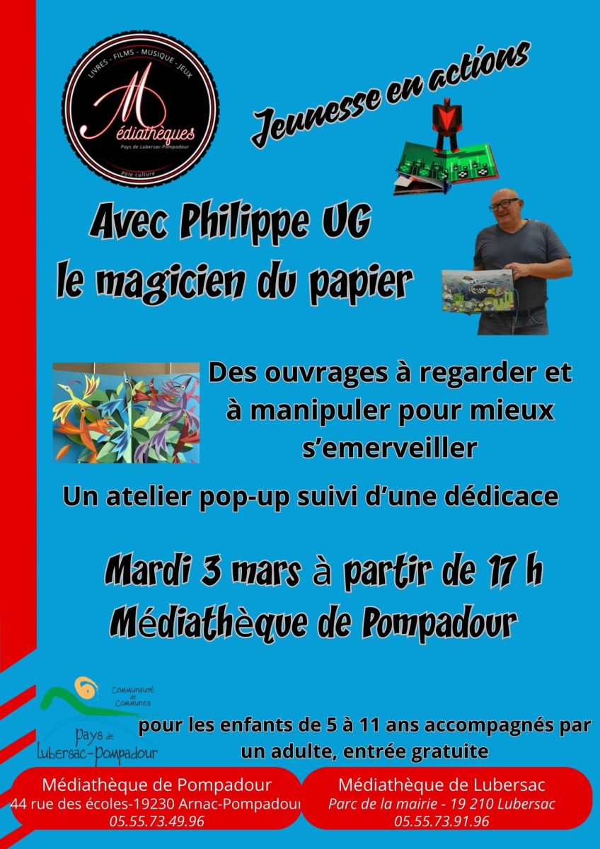 Rencontre avec Philippe UG : le magicien du papier