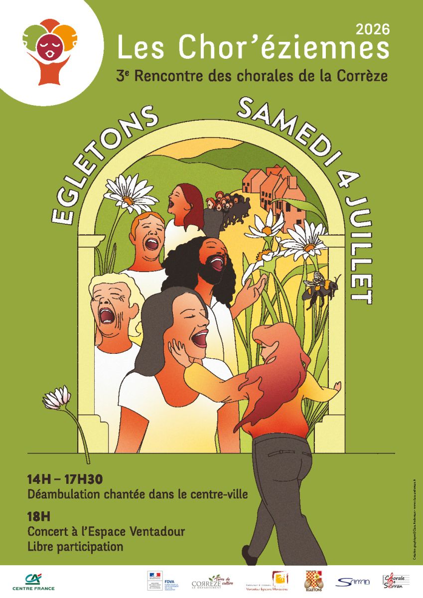 3èmes CHOR’ÉZIENNES - Crédit: Affiche Chor'eziennes