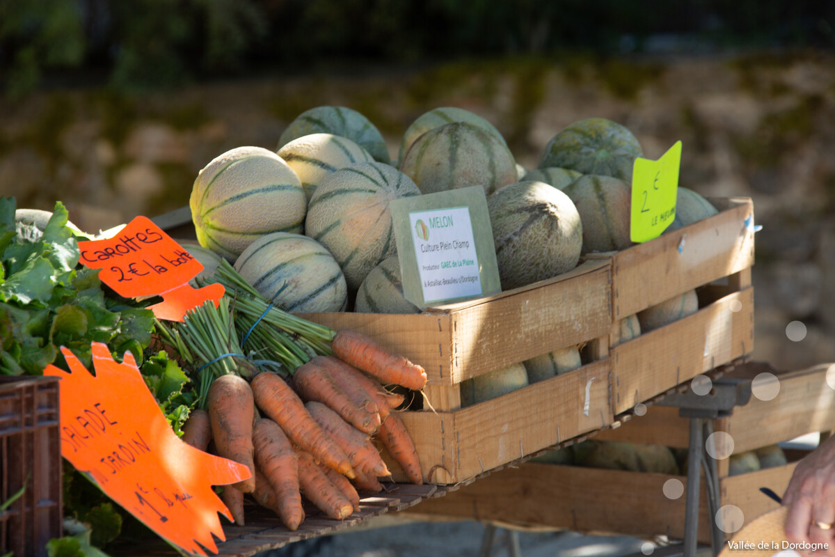 Marché de producteurs à La Chapelle-Saint-Géraud