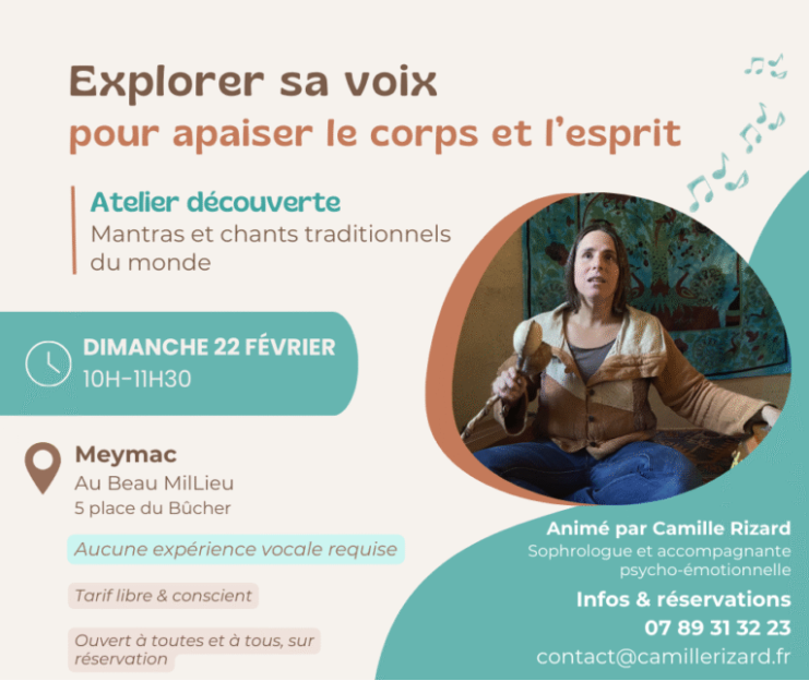 Explorer sa voix pour apaiser le corps et l'esprit