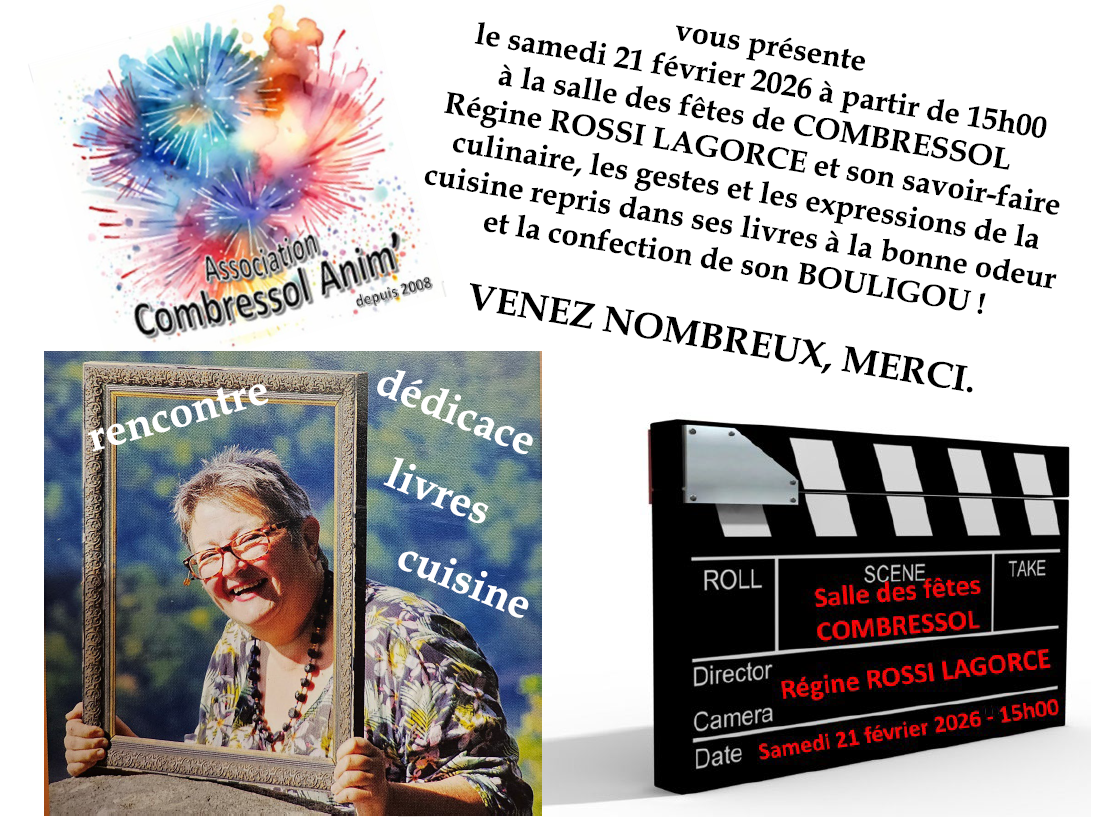 Rencontre dédicace Régine Rossi Lagorce