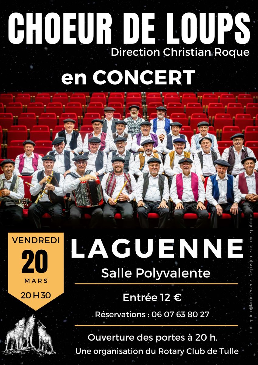 Concert Choeur de Loups