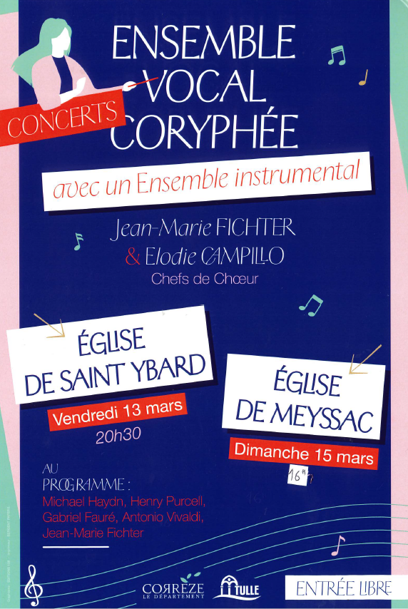 Concert ensemble vocal Coryphée