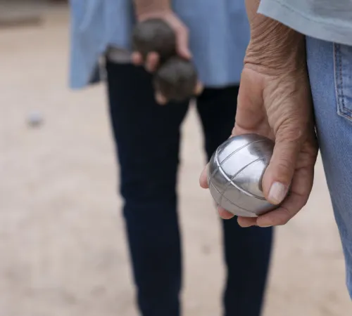 Concours de pétanque en doublette