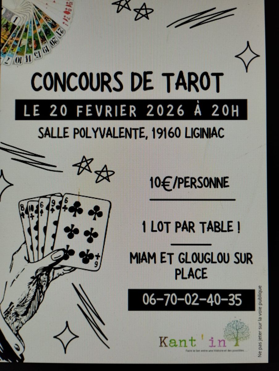 Concours de tarot
