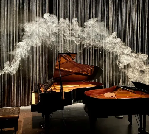 Théâtre l'Empreinte : Sorcellerie pour deux pianos