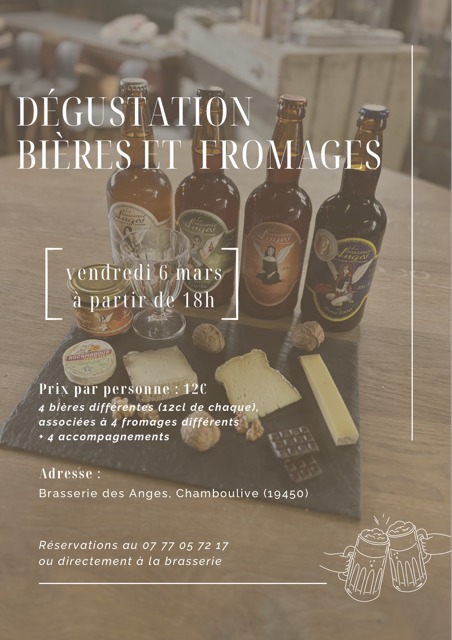 Brasserie des Anges : Dégustation bières et fr ...