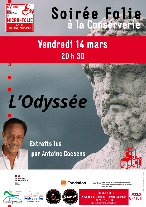 Micro-Folie : Soirée Folie - " L'Odyssée" avec ...