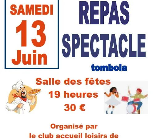 Repas Spectacle du Club Accueil Loisirs