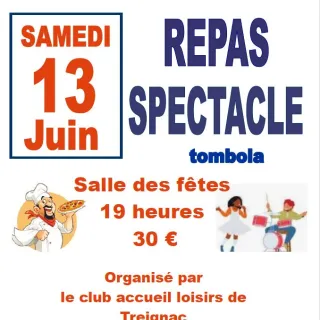 Repas Spectacle du Club Accueil Loisirs