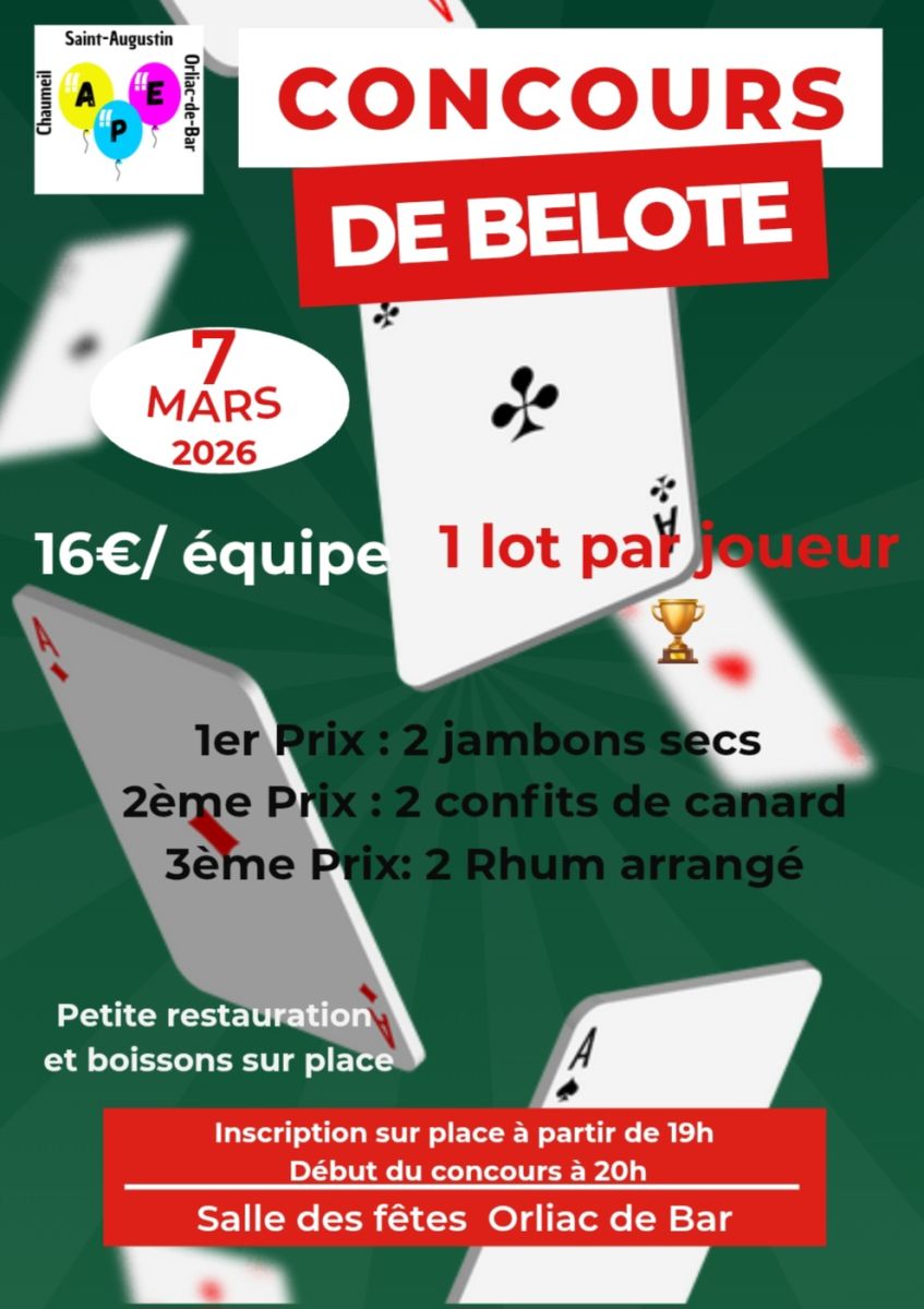 Concours de belote