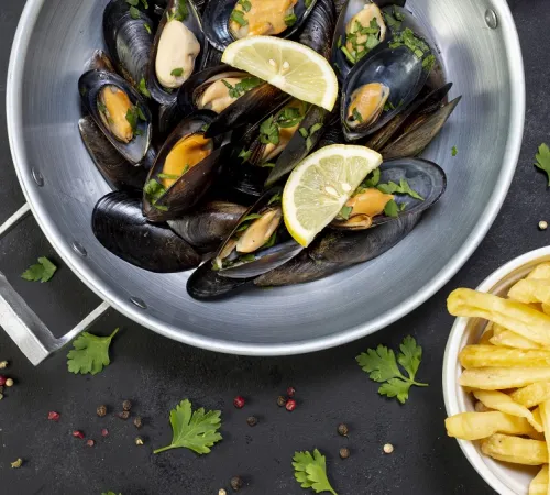 Soirée moules frites karaoké