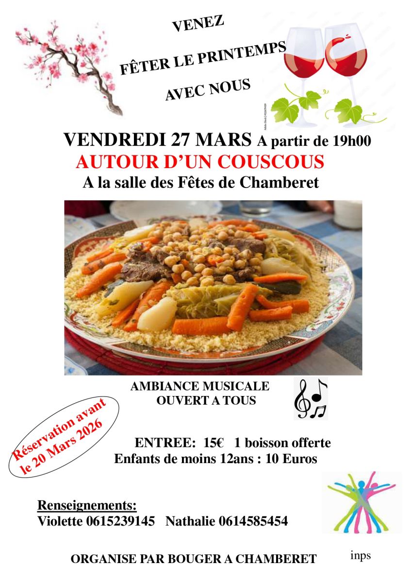 Bouger à Chamberet fête le printemps !