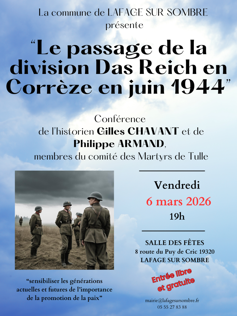 Conférence sur le passage de la division Das R ...