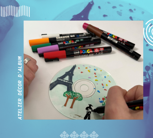 Cité de l'accordéon et des patrimoines : Atelier Décor d'album