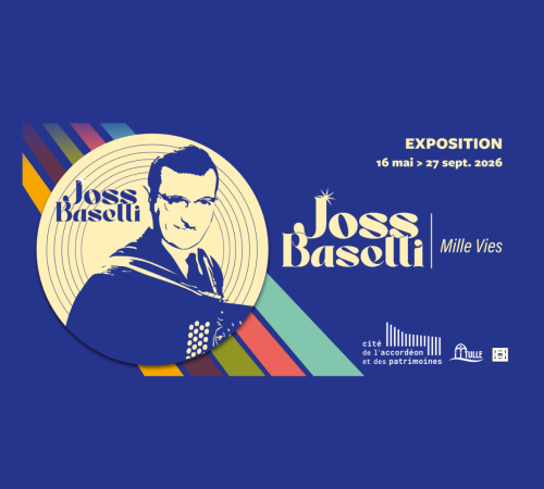 Cité de l'accordéon et des patrimoines : Exposition Joss Baselli : Mille vies