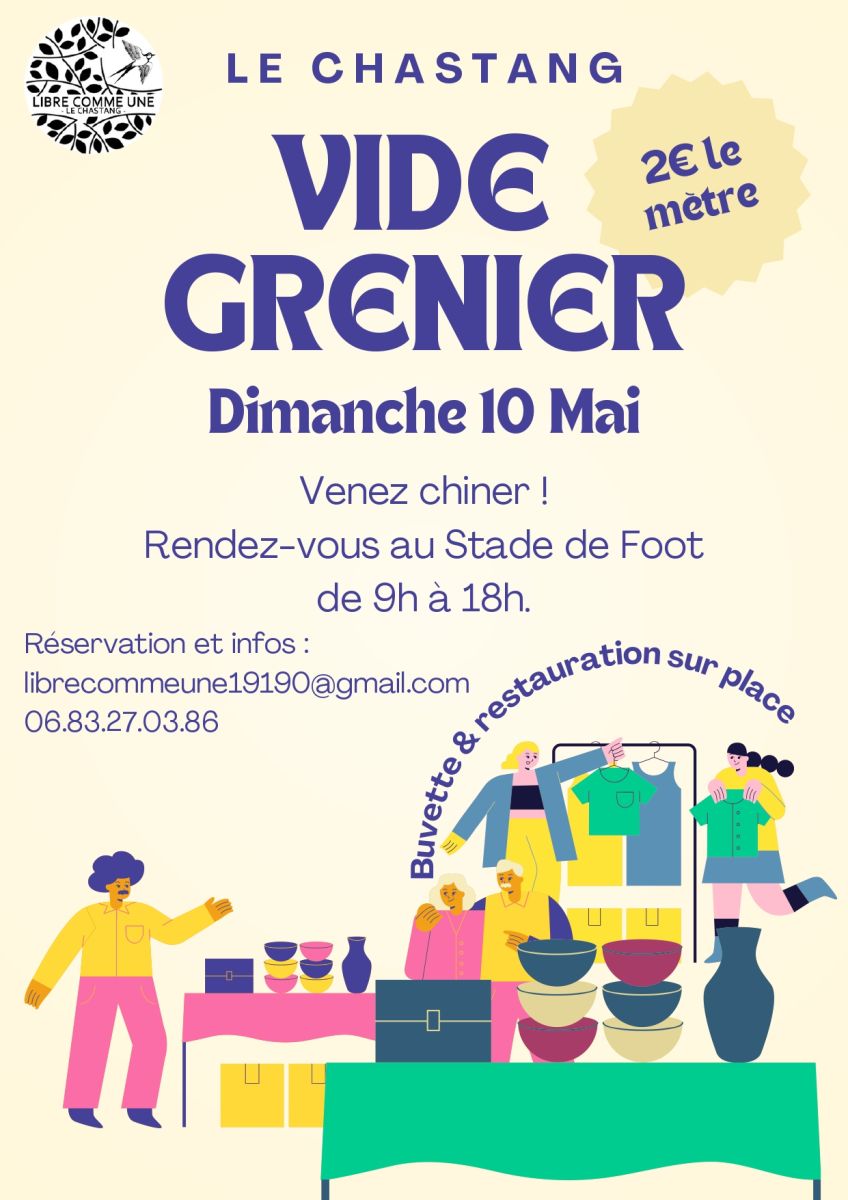 Vide grenier associatif
