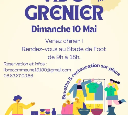 Vide grenier associatif