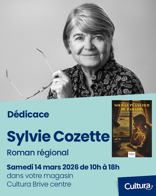 Dédicace de Sylvie Cozette (Cultura Brive Centre)