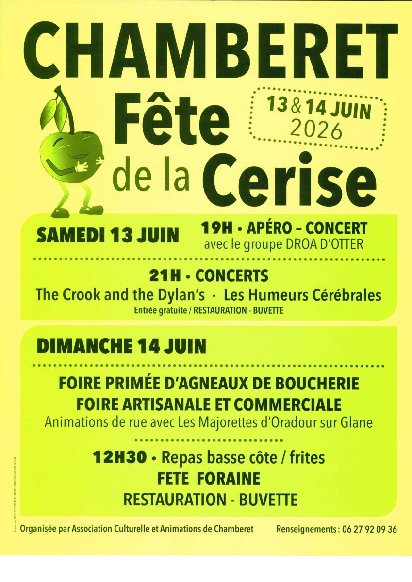 Fête de la cerise de ... - Crédit: © Assos chambertoises