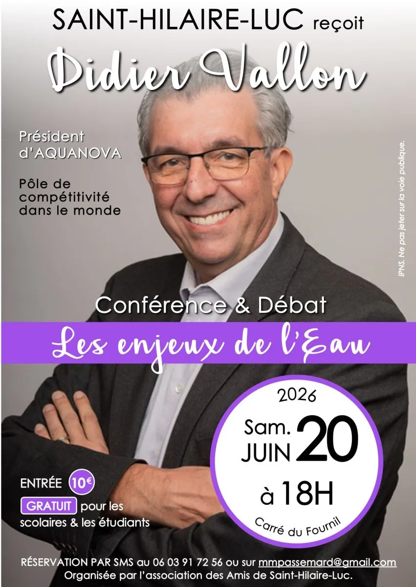 Rencontre avec Didier ... - Crédit: LES AMIS DE ST HILAIRE LUC