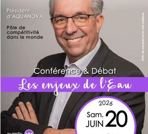 Rencontre avec Didier Vallon, président de Aquanova sur les enjeux de l'eau