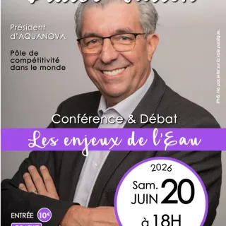 Rencontre avec Didier Vallon, président de Aquanova sur les enjeux de l'eau