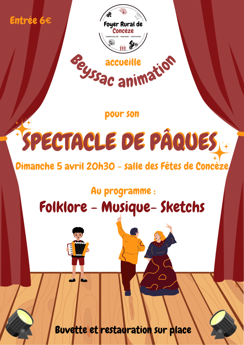 Spectacle de Pâques du Foyer Rural