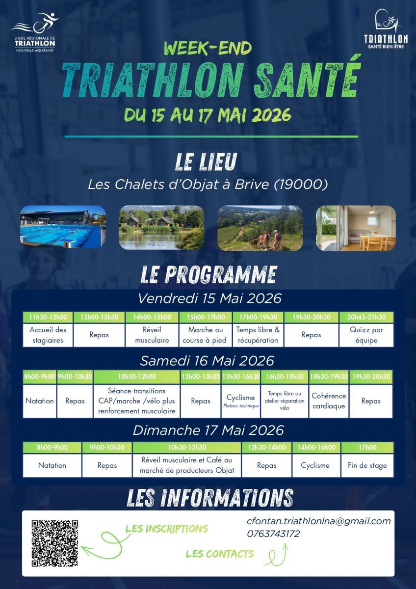 Week-end Triathlon Santé