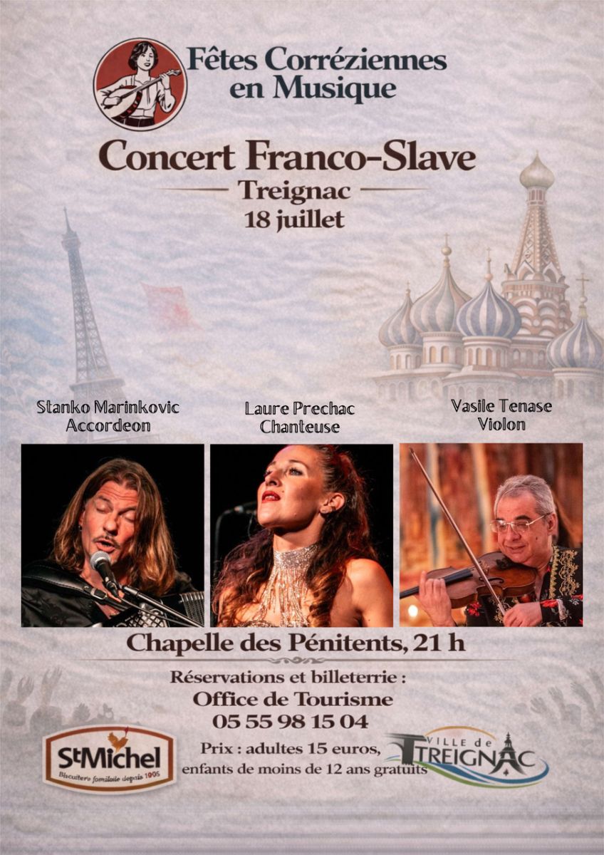 Concert "Voyage Franco-Slave" - Stanko Marinko ...