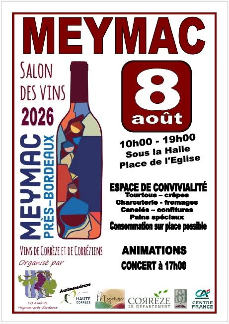 4ème salon des vins d ... - Crédit: Les Amis de Meymac-près-Bordeaux