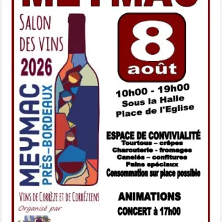 4ème salon des vins de Meymac près Bordeaux