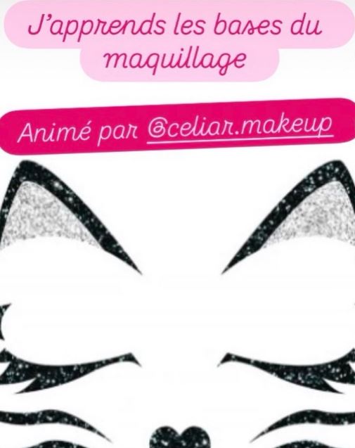 Atelier maquillage au Ô p'tits chats gaillards