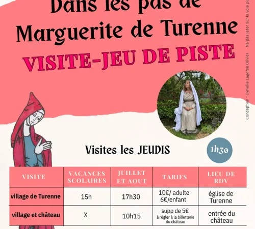 Visite-jeu de piste "sur les pas de Marguerite de Turenne"