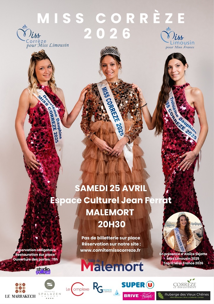 Election de Miss Corrèze 2026