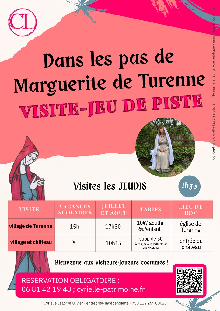 Visite du château et ... - Crédit: Cyrielle LAGORSE