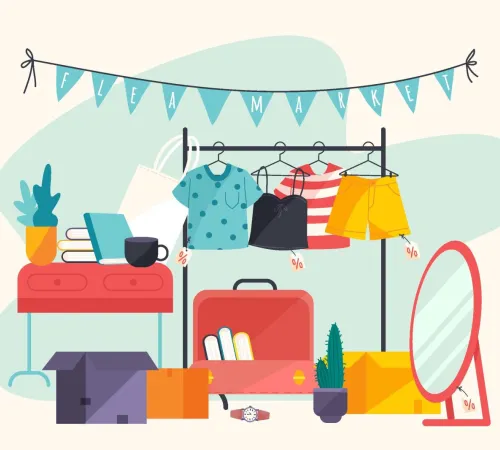 Brocante et vide-greniers