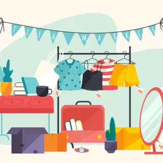 Brocante et vide-greniers