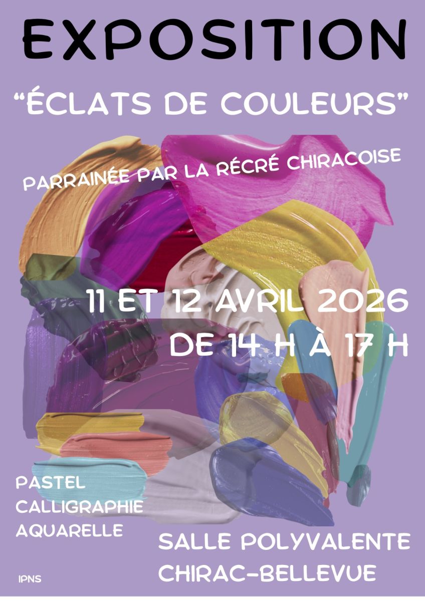 Exposition de peinture : Eclats de Couleurs