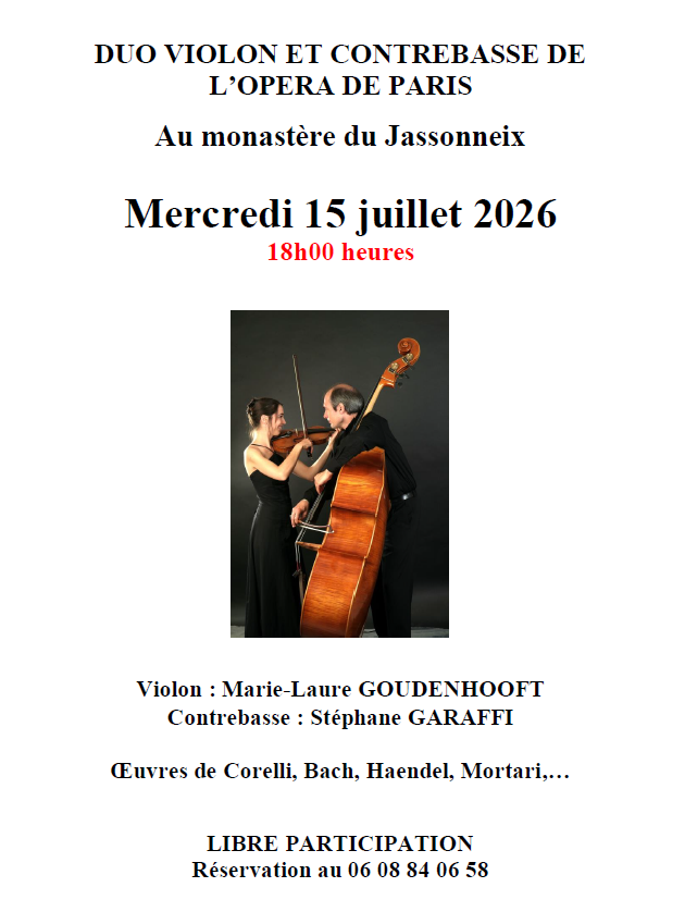 Duo violon contrebass ... - Crédit: RENARD