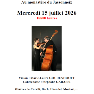 Duo violon contrebasse de l'Opéra de Paris