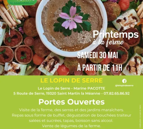 Le Lopin de Serre - Printemps à la Ferme - BAF
