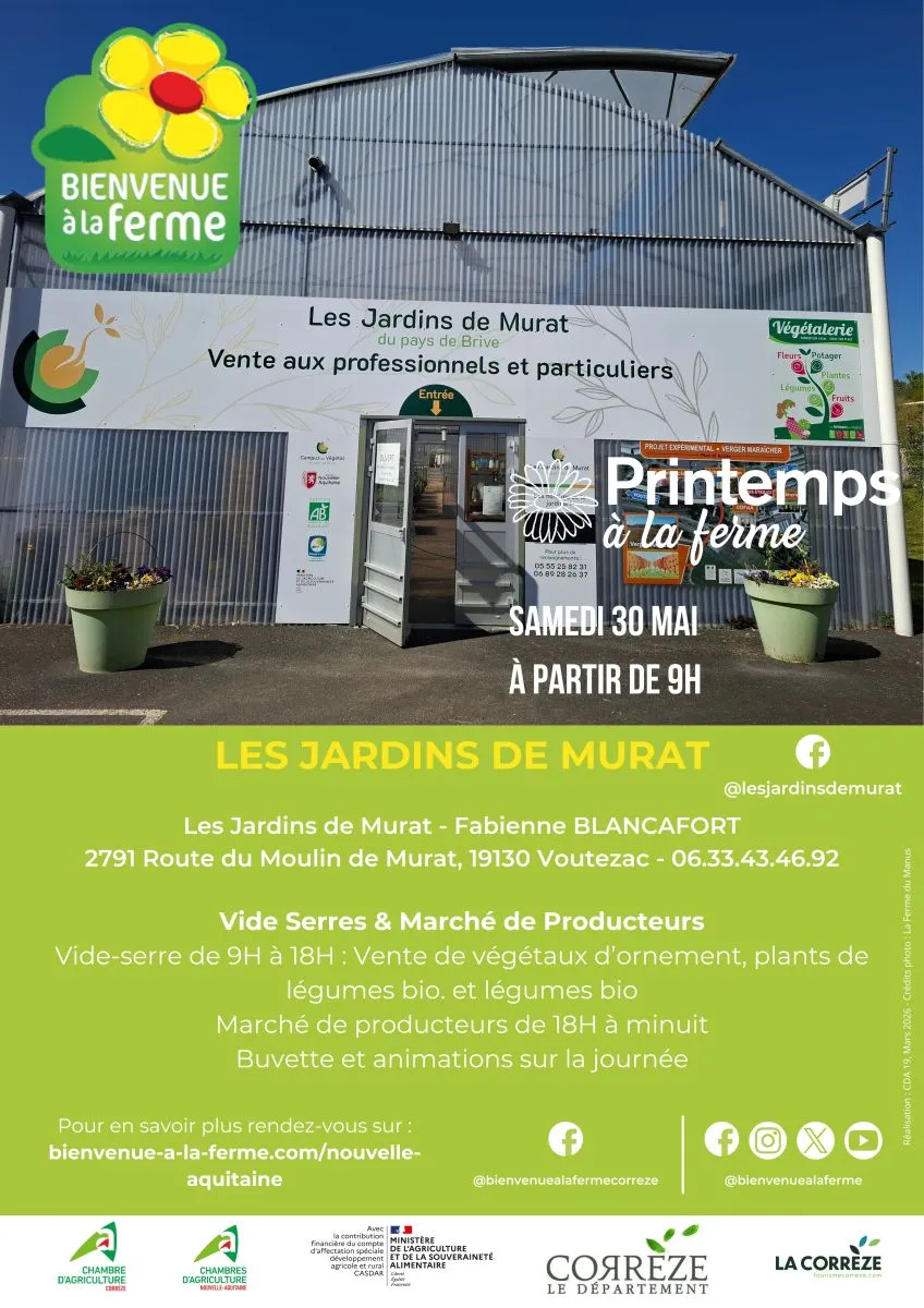 Les Jardins de Murat ... - Crédit: CDA19