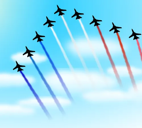 Fête du 14 juillet et feu d'artifice