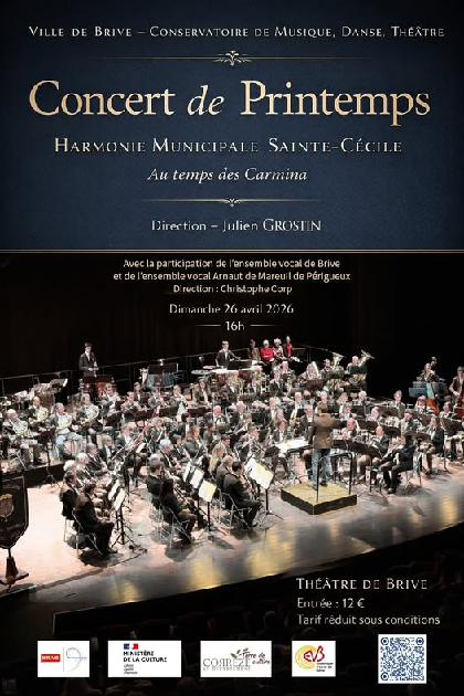 Concert de printemps de l’Harmonie Sainte Céci ...