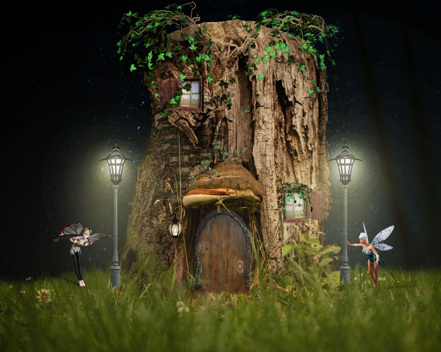 Atelier créatif "les maisons de fées"