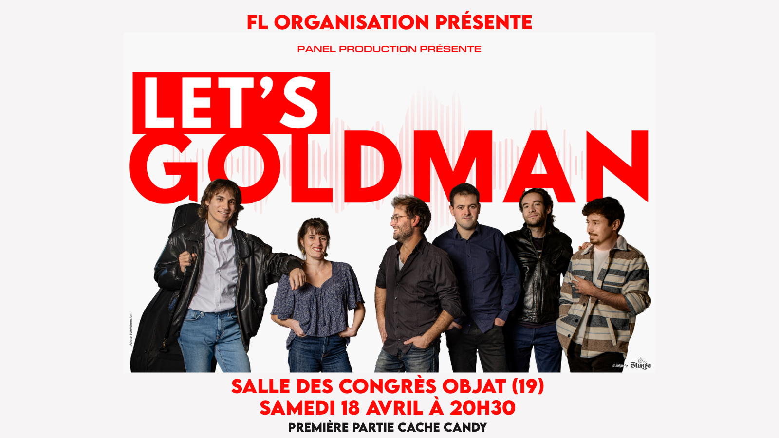 Concert "Let's Goldman"