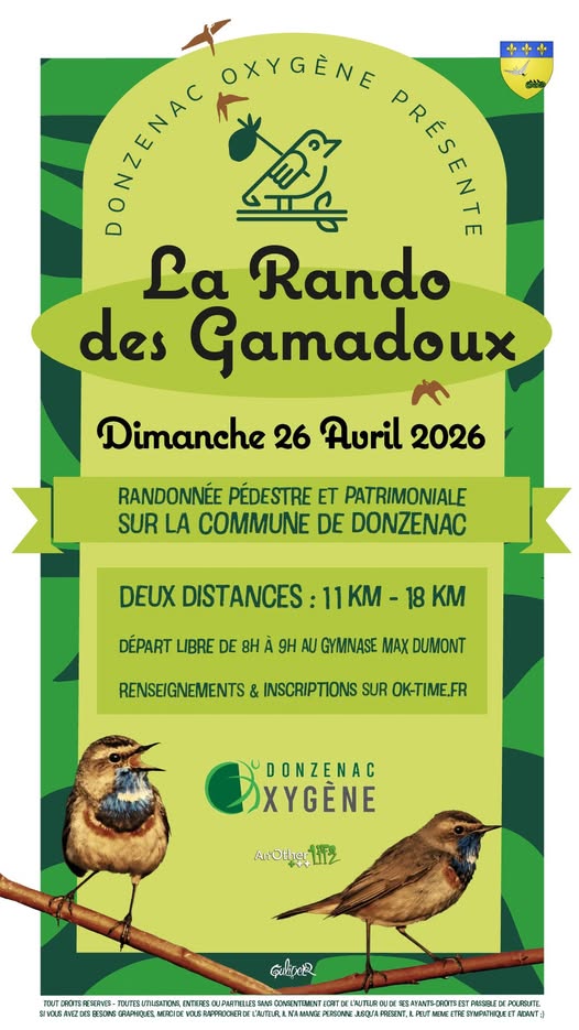 LA RANDO DES GAMADOUX